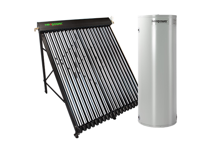 Neopower 315 Litre Evacuated Tube Solar Hot Water System